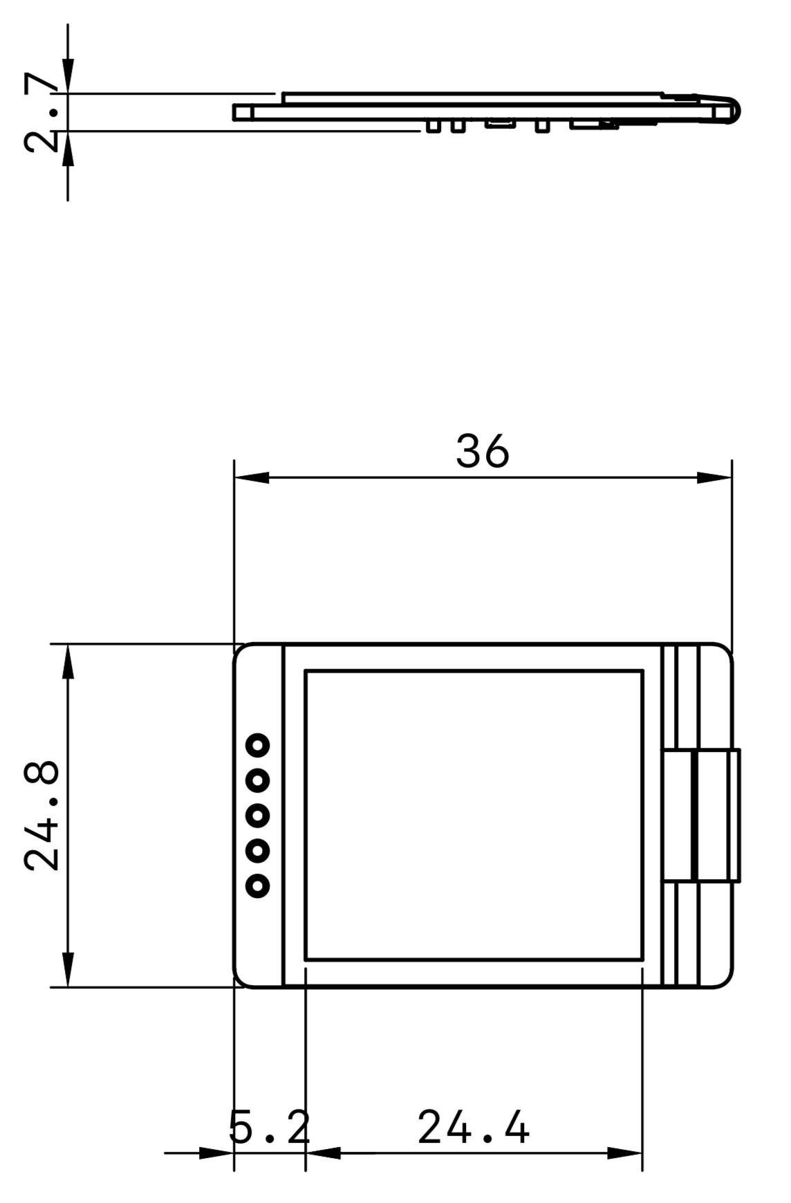 VISTA508 Low Power Display
